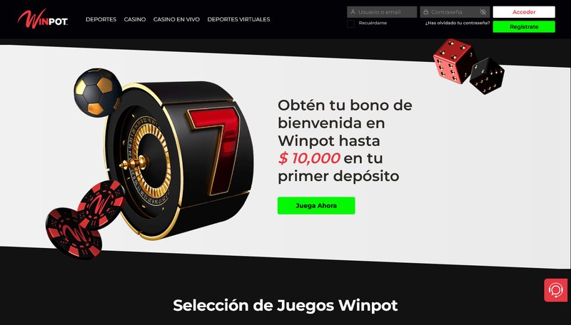 Winpot Casino con enfoque local y premios en juego constante - overview